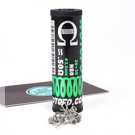 Fused Clapton Coils Wotofo 0,5 ohms