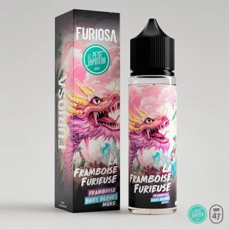 E liquide La Framboise Furieuse 50 ml