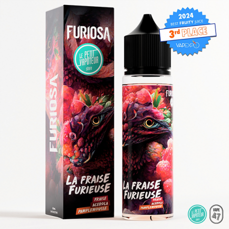 E liquide La Fraise Furieuse 50 ml 
